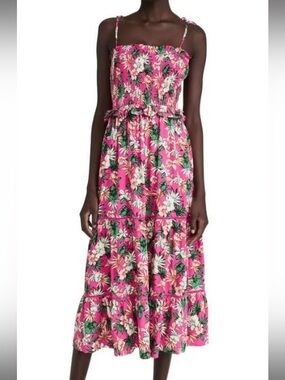 Lost + Wander Pink Maxi Dress